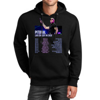 Pitbull Tour Back Unisex Hoodie | Artistshot