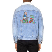 Matilda Wormwood Kids Pullover Nostalgia Unisex Sherpa-lined Denim Jacket | Artistshot