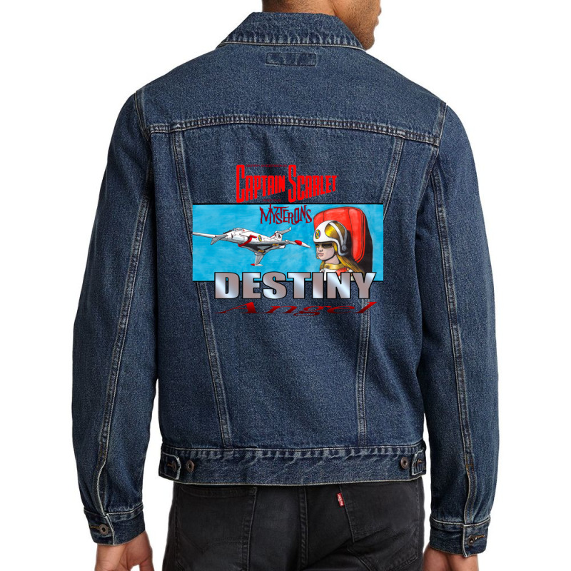 Gerry Andersons Destiny Angel. 1 Men Denim Jacket by CrystalWanda | Artistshot