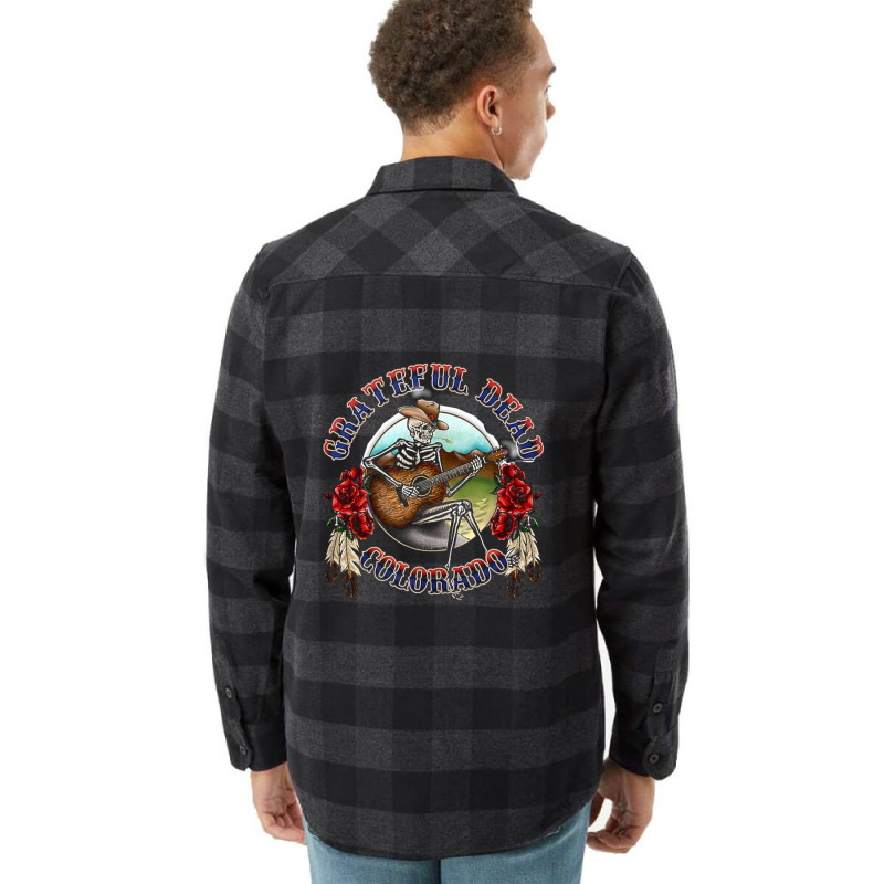 Grateful Guitarist Flannel Shirt | Artistshot