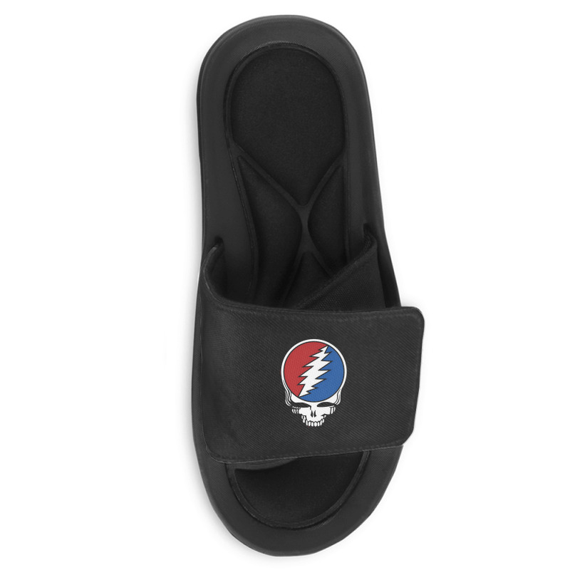 Grateful Skullhead Slide Sandal | Artistshot