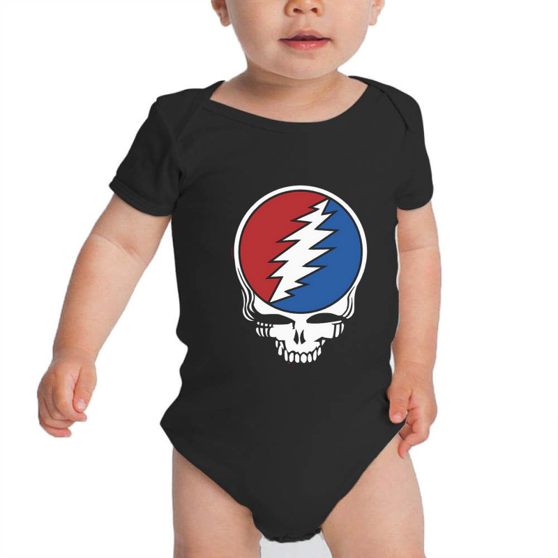 Grateful Skullhead Baby Bodysuit | Artistshot