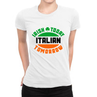 Irish Italian Ladies Fitted T-shirt | Artistshot