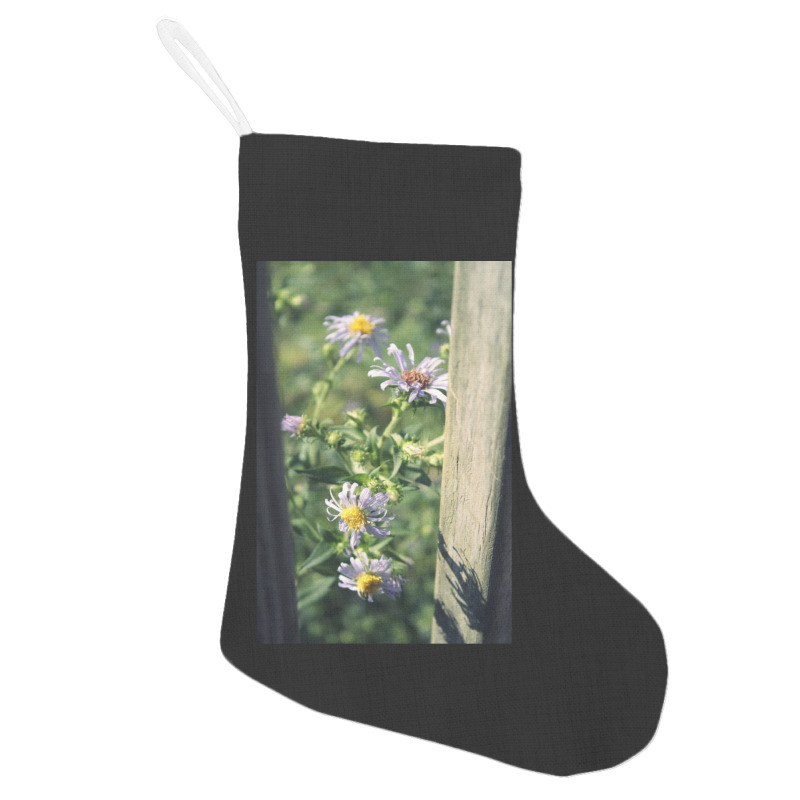 Porch Rail Aster Holiday Stocking | Artistshot