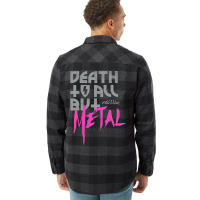 Steel Panther   Death To All But Metal Flannel Shirt | Artistshot