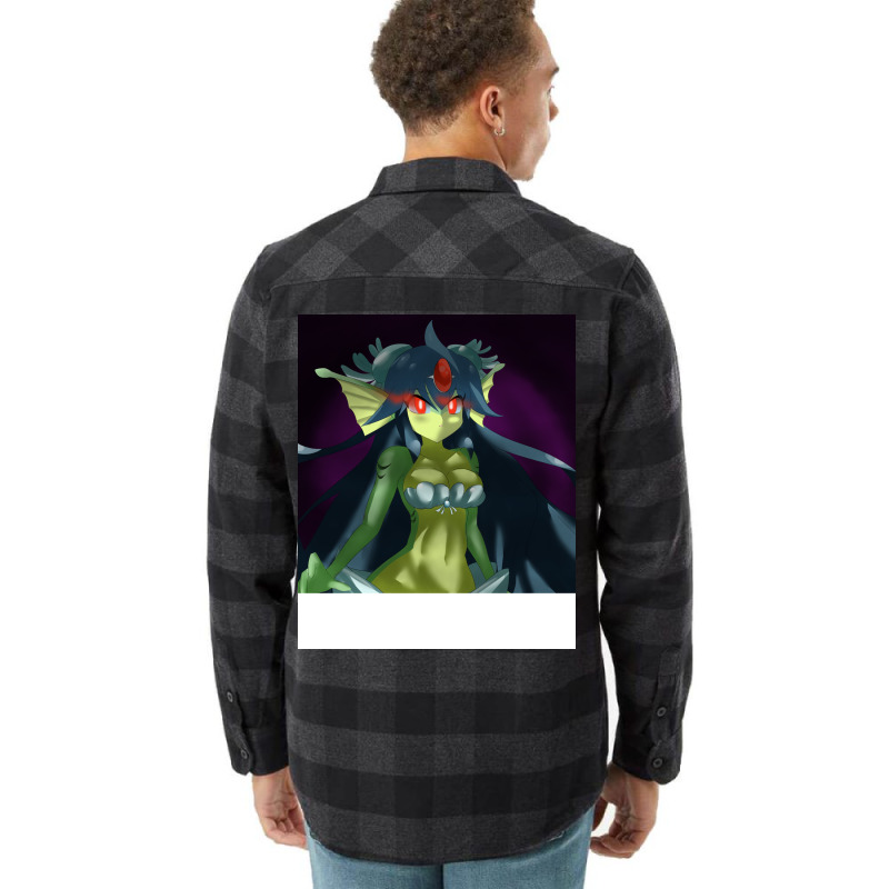 Angry Giga Mermaid Flannel Shirt | Artistshot