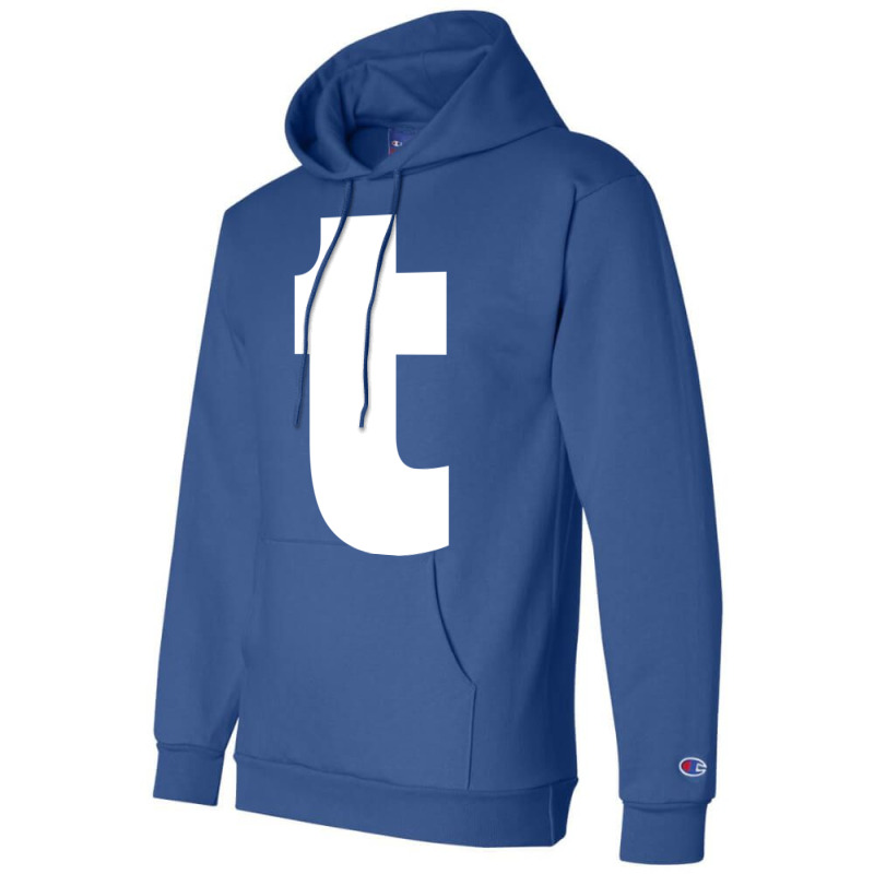 Alphabet T (lowercase Letter T), Letter T Champion Hoodie by ramdelisney6 | Artistshot