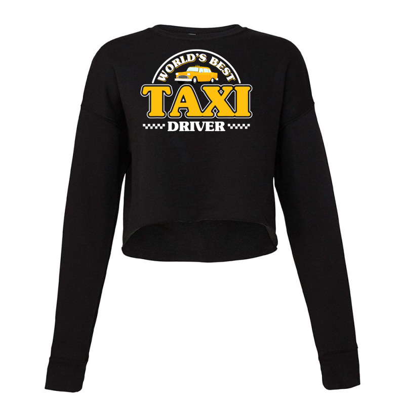 Taxicab Driver Cab Taxi Driving Cropped Sweater by JamesArtists | Artistshot