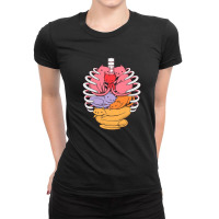 Organs Made Out Of Cats Ladies Fitted T-shirt | Artistshot