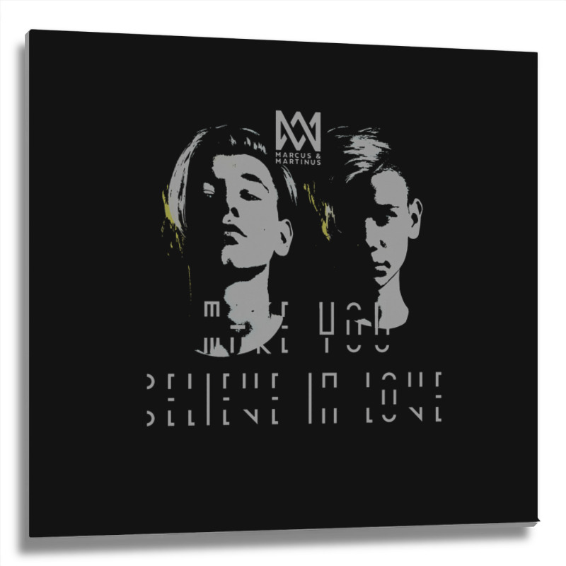 Marcus Martinus Kids Pullover Girl Metal Print Square | Artistshot