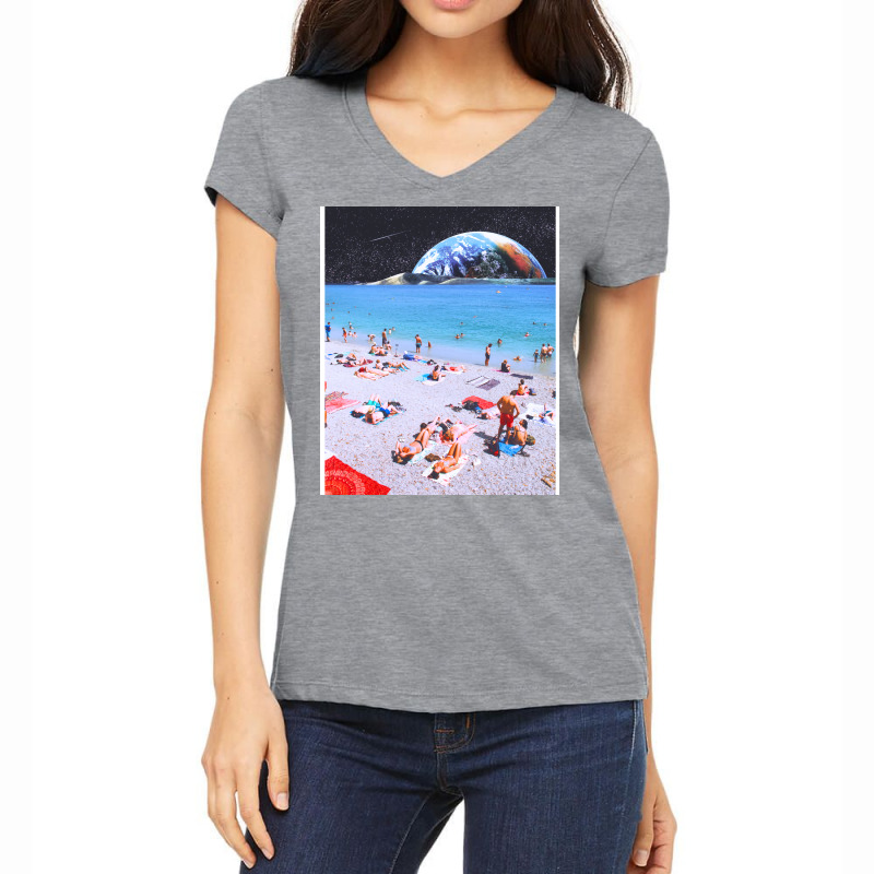 Bare Skin Women's V-neck T-shirt | Artistshot