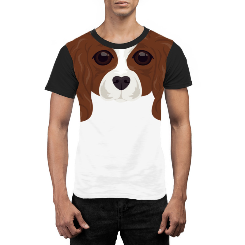 Cavalier King Charles Spaniel Graphic T-shirt by ramdelisney6 | Artistshot