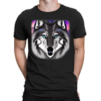 Wolf Head Design Art Predator Face Imprint With Wild Animal T Shirt T-shirt | Artistshot