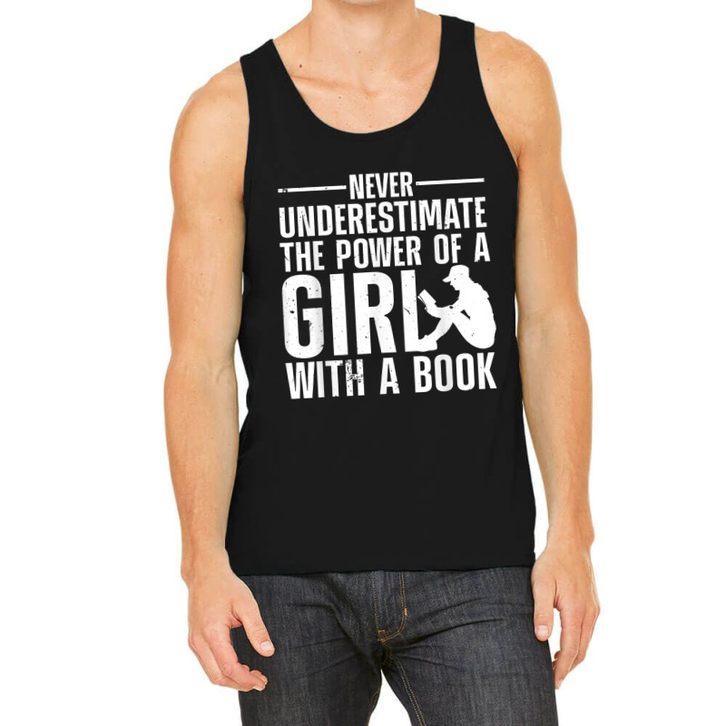 Funny Reading For Women Girls Bookworm Novel Book Lover Tank Top by JennetteMichelleBrink | Artistshot