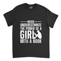 Funny Reading For Women Girls Bookworm Novel Book Lover Classic T-shirt | Artistshot