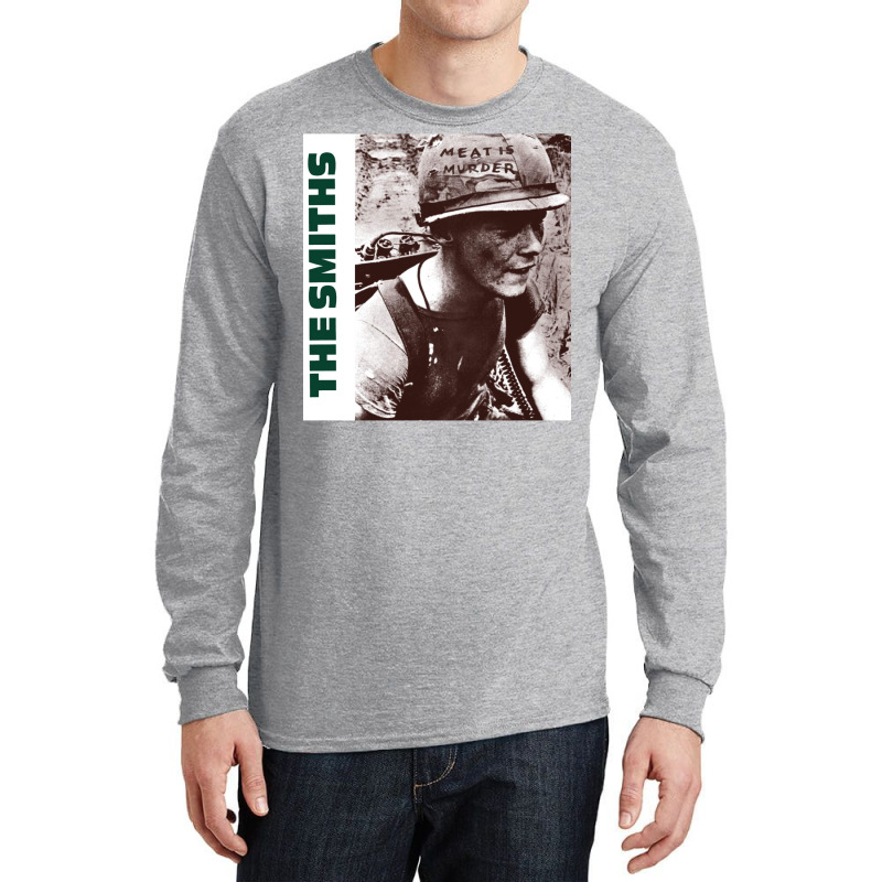 Meat Is Murder   The Smiths Long Sleeve Shirts | Artistshot