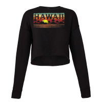 Vintage Tropical Hawaii T Shirt   Hawaiian T Shirt Cropped Sweater | Artistshot