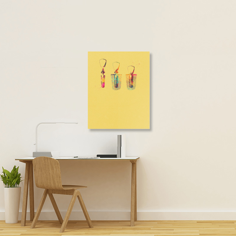 Dental Implant Procedure Portrait Canvas Print | Artistshot