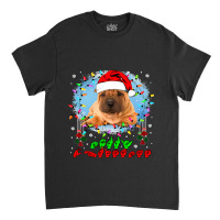 Merry Christmas Hands Sign Language Santa Shar Pei Lover154 Classic T-shirt | Artistshot