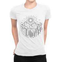 Beautiful Place Ladies Fitted T-shirt | Artistshot