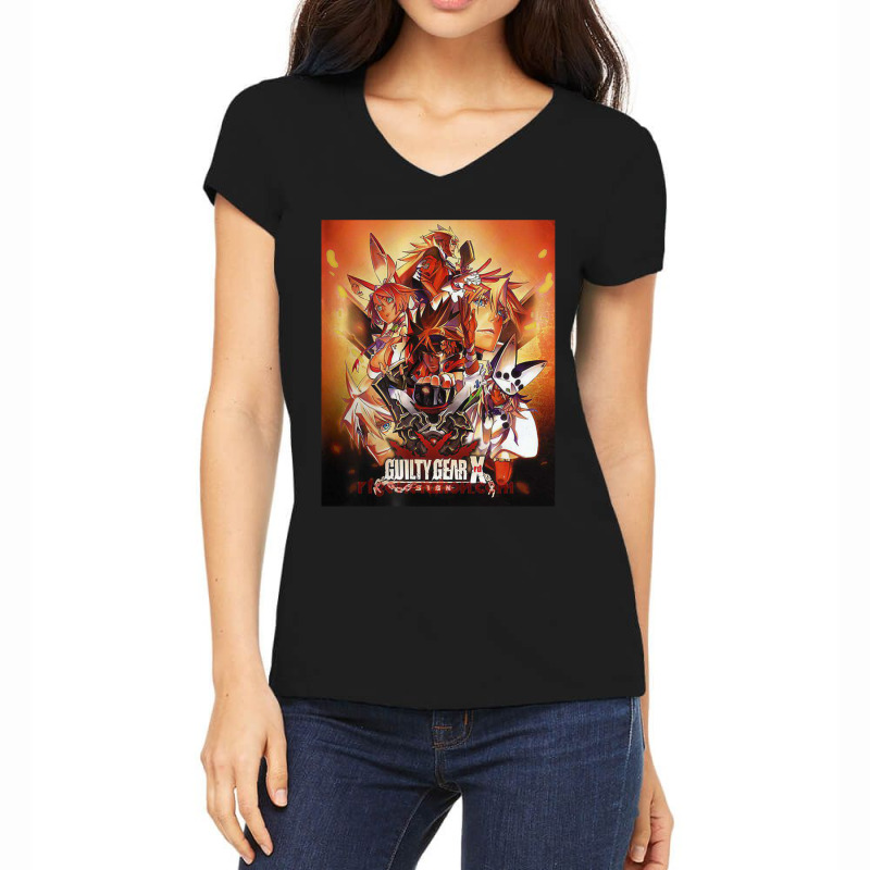 Guilty Gear Strive Women's V-Neck T-Shirt by JodyBanda | Artistshot