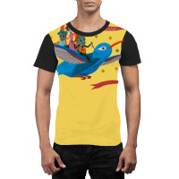 Dia De Muertos Bird (ver1) (1) Graphic T-shirt | Artistshot