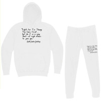 Fight For The Things You Care About Hoodie & Jogger Set | Artistshot