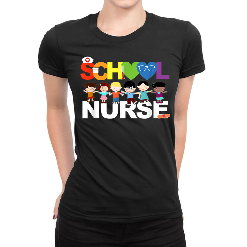 Elementary School Registered Nurse Back To School Nursing T Shirt Ladies Fitted T-shirt | Artistshot