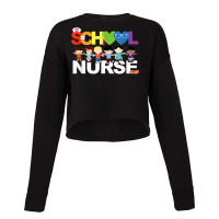 Elementary School Registered Nurse Back To School Nursing T Shirt Cropped Sweater | Artistshot