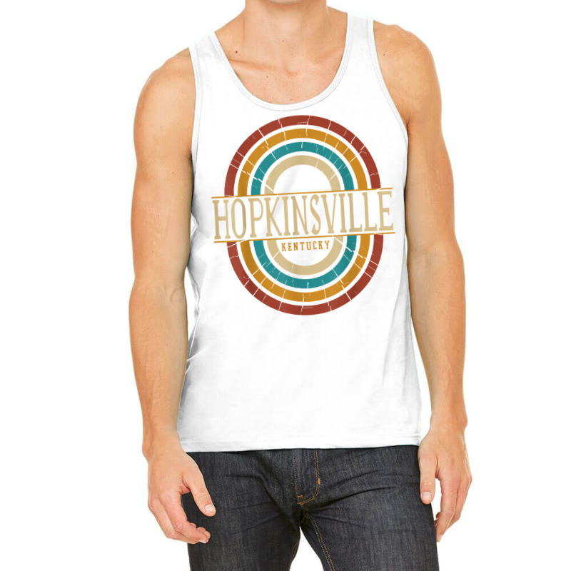 Vintage Retro Hopkinsville Kentucky Ky Women Men Souvenirs T Shirt Tank Top | Artistshot