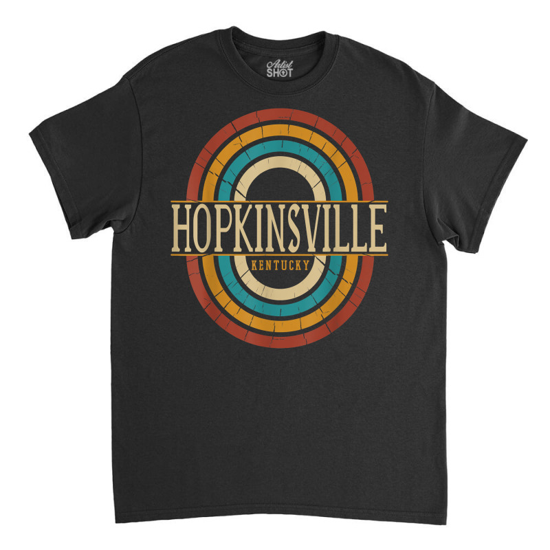 Vintage Retro Hopkinsville Kentucky Ky Women Men Souvenirs T Shirt Classic T-shirt | Artistshot