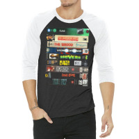 Cronenberg Vhs Collection 3/4 Sleeve Shirt | Artistshot