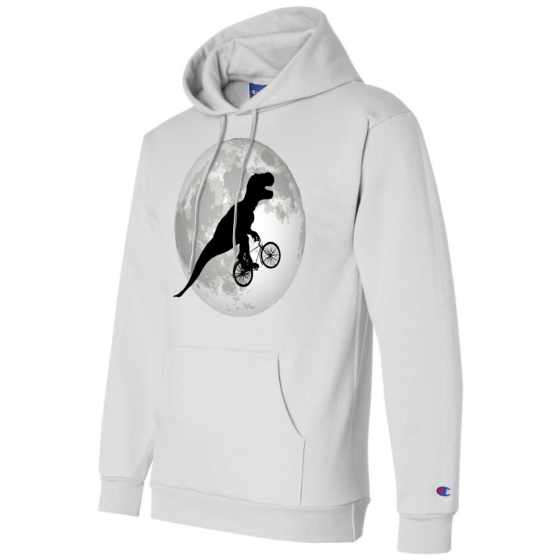 Flying T Rex Champion Hoodie | Artistshot