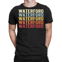 Waterford Michigan Waterford Mi Retro Vintage Text T Shirt T-shirt | Artistshot