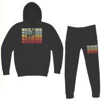 Waterford Michigan Waterford Mi Retro Vintage Text T Shirt Hoodie & Jogger Set | Artistshot