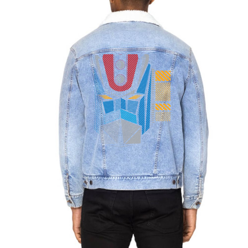 091 Grendizer Full Classic Unisex Sherpa-Lined Denim Jacket by zydravidic2 | Artistshot