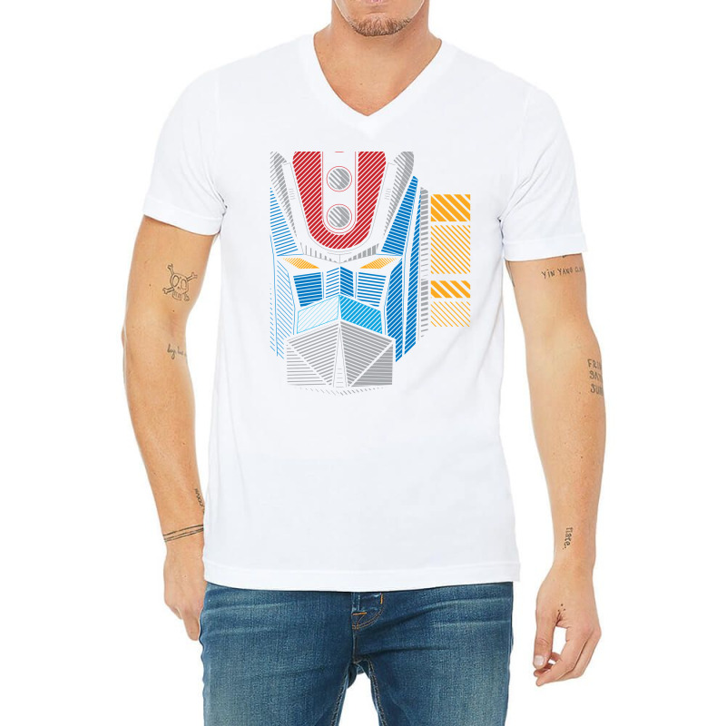 091 Grendizer Full Classic V-Neck Tee by zydravidic2 | Artistshot