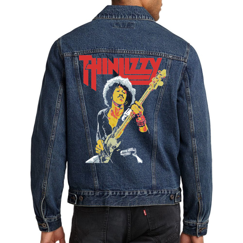 Music Vintage Retro Ribolow Sokill Gifts For Everyone Men Denim Jacket | Artistshot