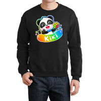 Kiki Panda Crewneck Sweatshirt | Artistshot