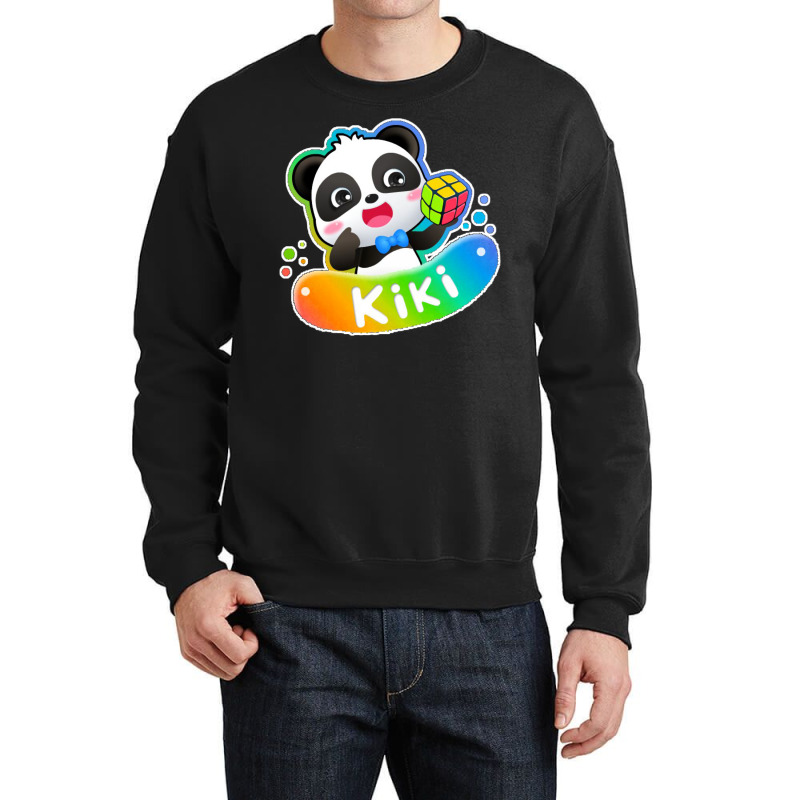 Kiki Panda Crewneck Sweatshirt by racidaniritx | Artistshot