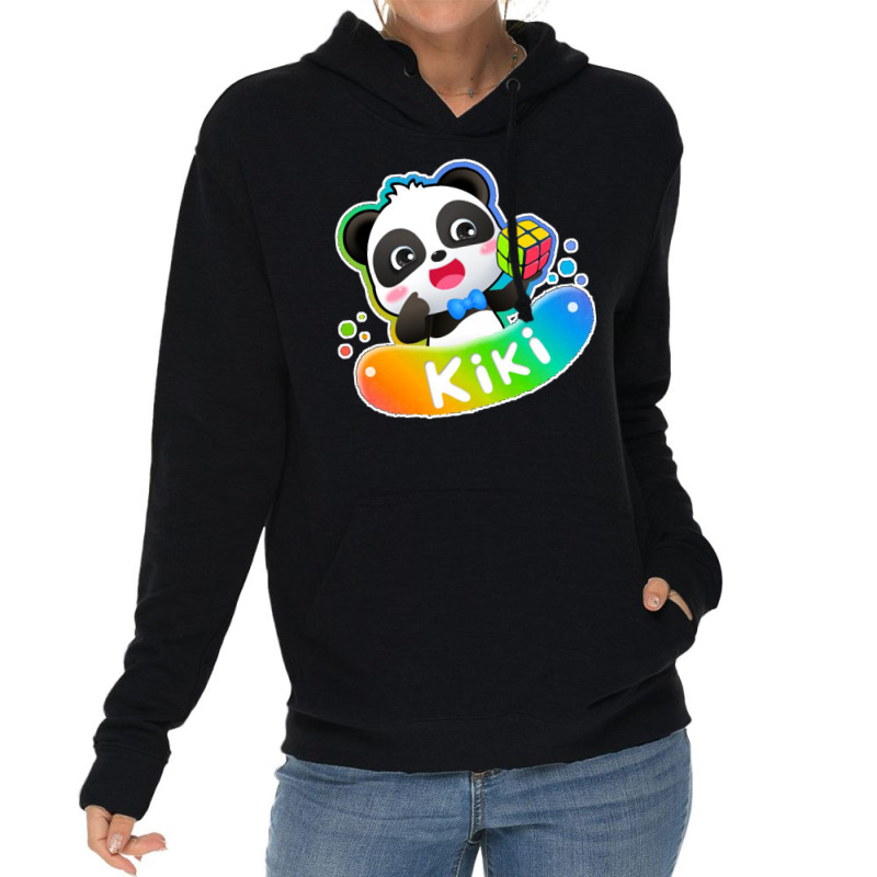 Kiki Panda Lightweight Hoodie by racidaniritx | Artistshot