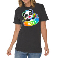 Kiki Panda Vintage T-shirt | Artistshot