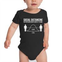 Amateur Radio Ham Funny Social Distancing Baby Bodysuit | Artistshot