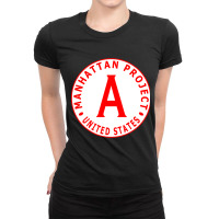 Hot Trend The Manhattan Project Ladies Fitted T-shirt | Artistshot