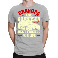 Grandpa & Grandson Best Friends For Life Grandad Grandpa T-shirt | Artistshot