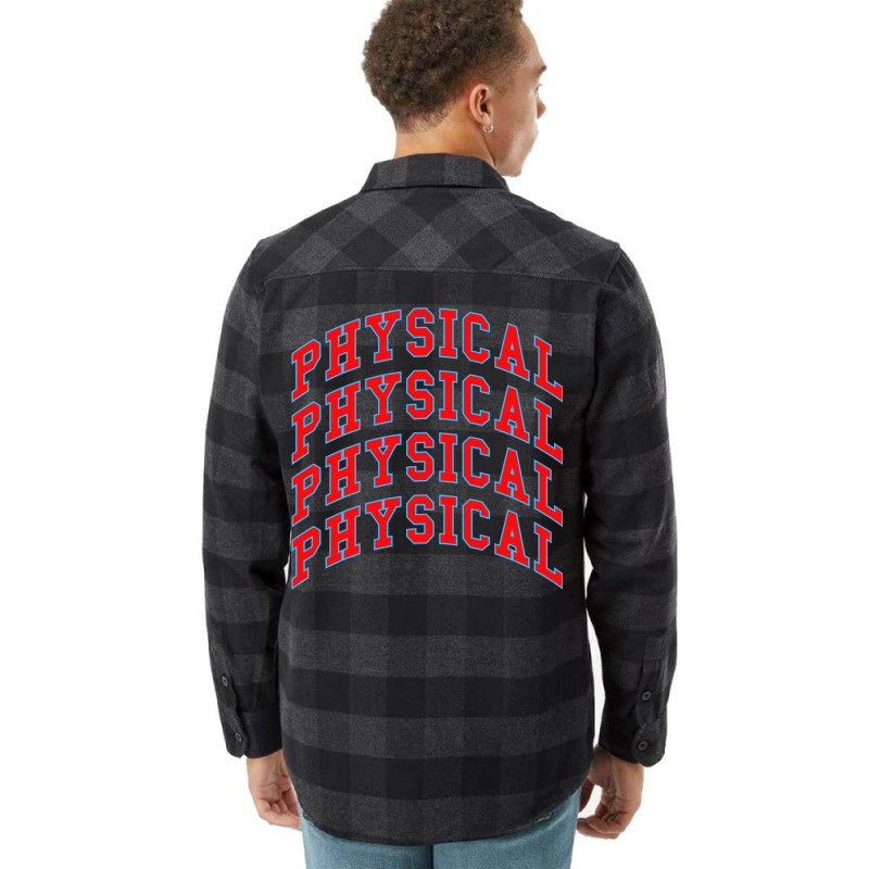 Lets Get Physical. 80s Pop. Flannel Shirt by racidaniritx | Artistshot