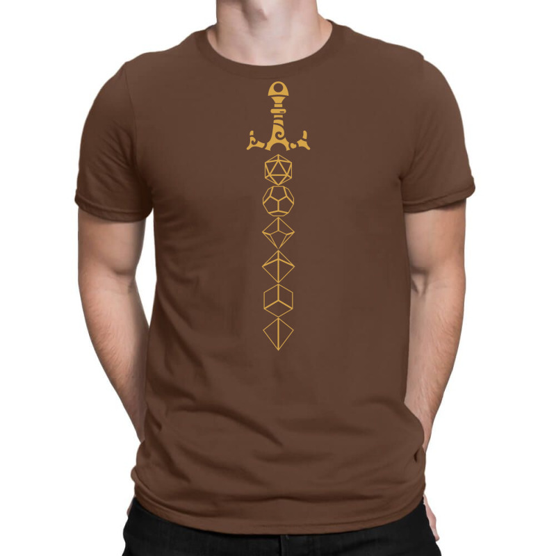 Dice Set Sword Tabletop Rpg Gaming Classic T-shirt | Artistshot