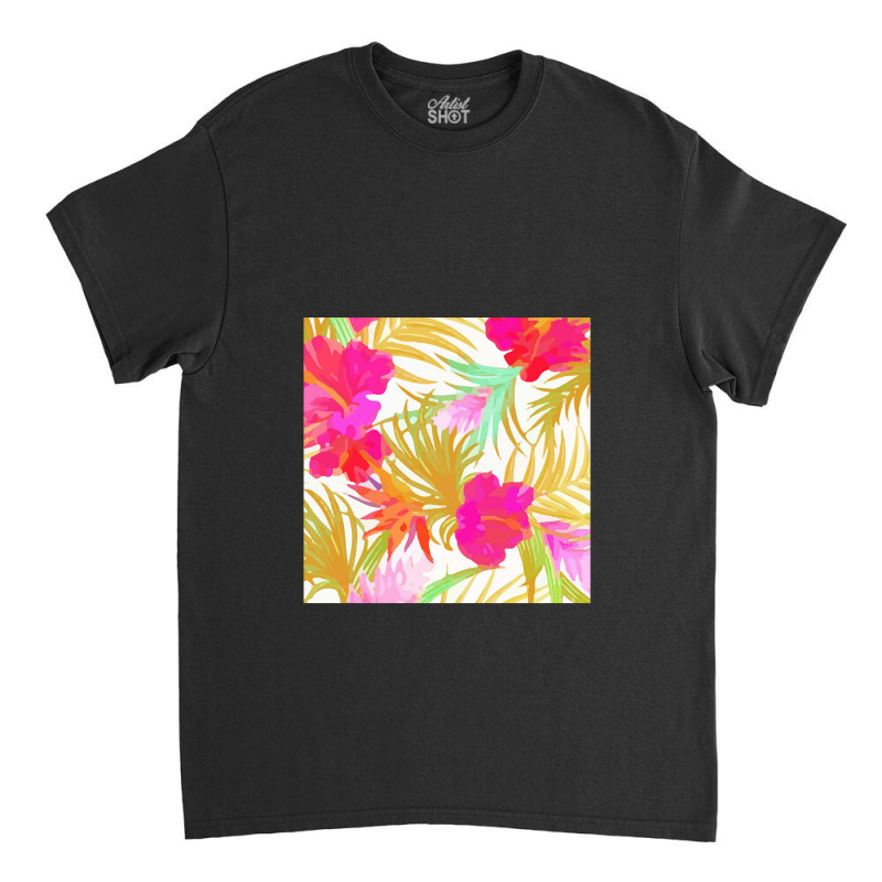 Tropical  Tropical Fascinating Foliage Classic T-shirt by abadiva | Artistshot