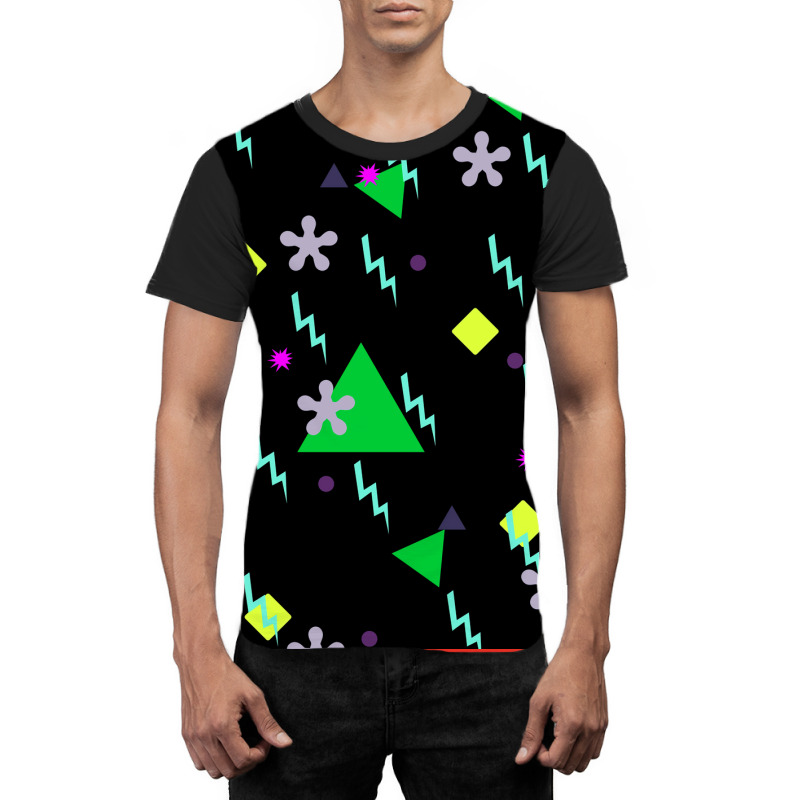 1980 Retro 80s Pattern Funky Design Graphic Graphic T-shirt by azzizedzikiro | Artistshot