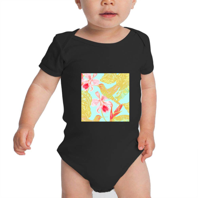 Tropical  Tropical Fascinating Unfold Baby Bodysuit by abadiva | Artistshot